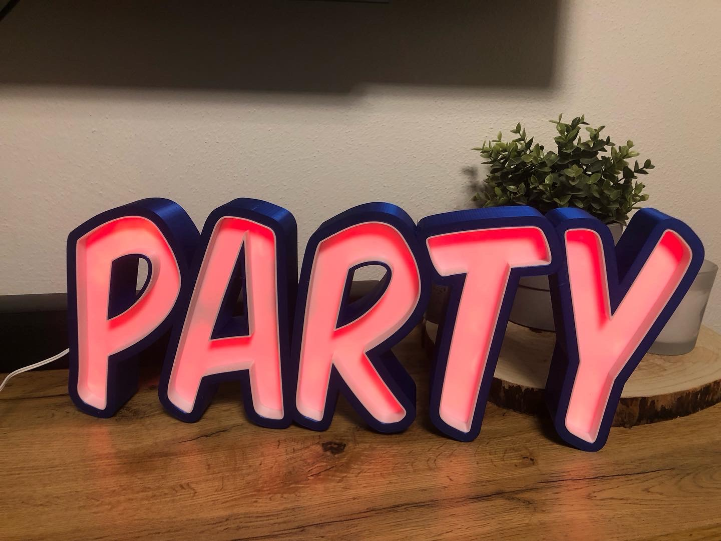 Party LED Lightbox Partylampe