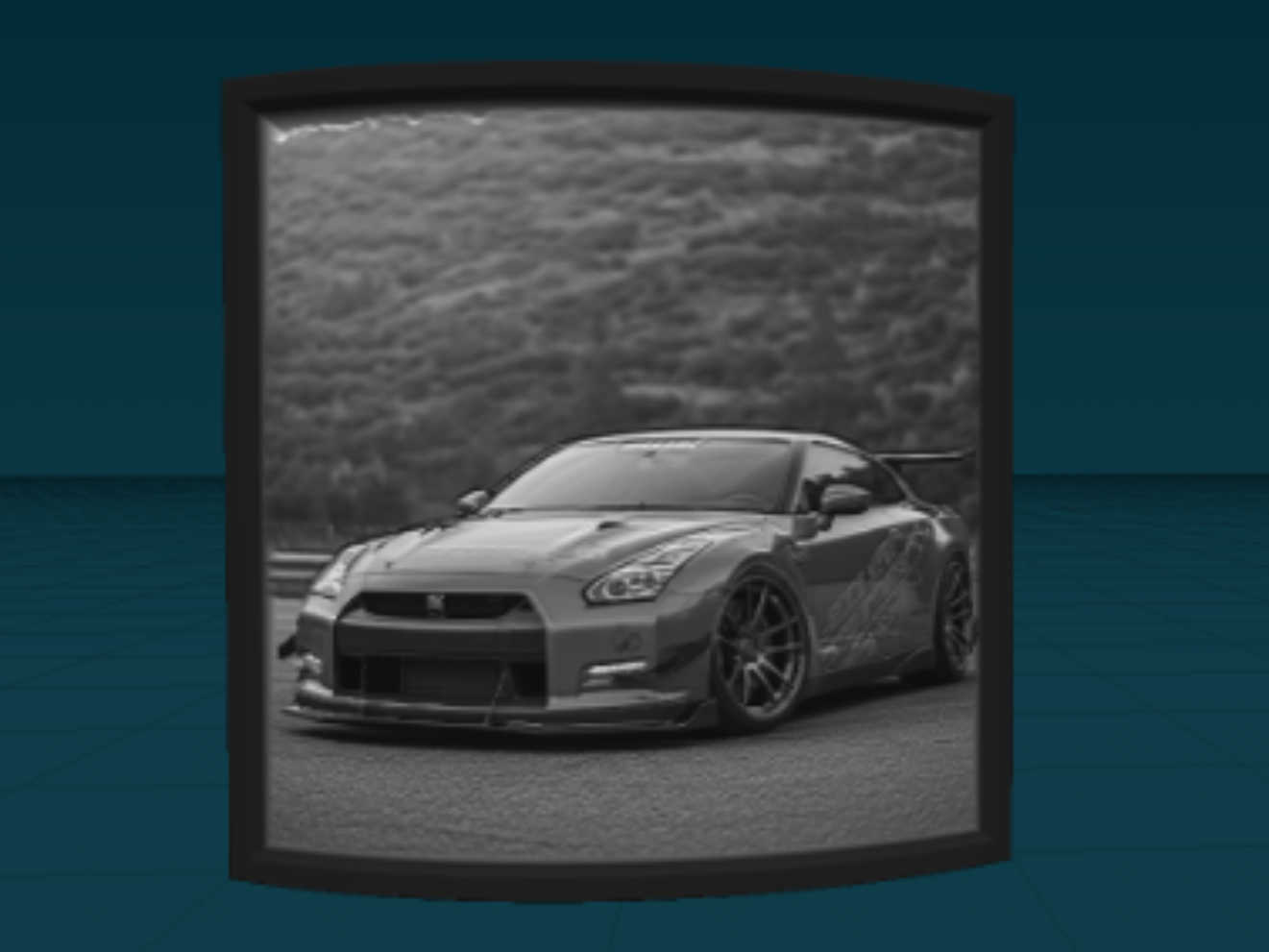 GT R35 lithophane