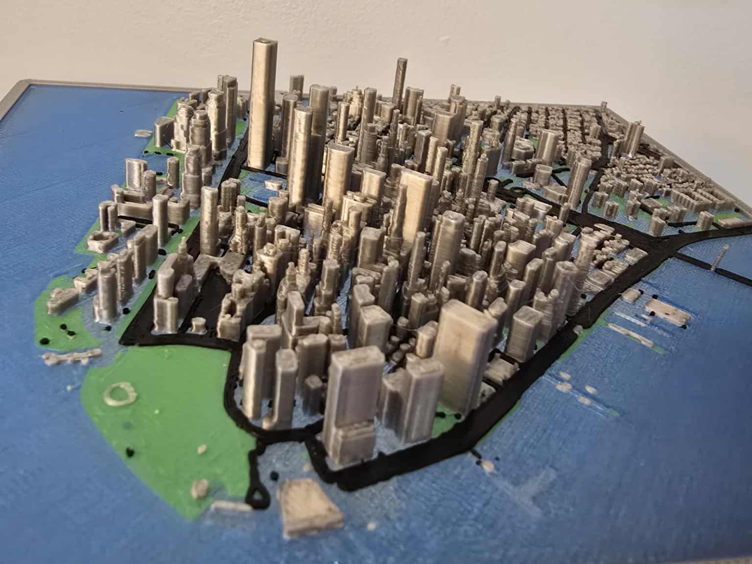 New York City 3d Model - from Map2Model.com