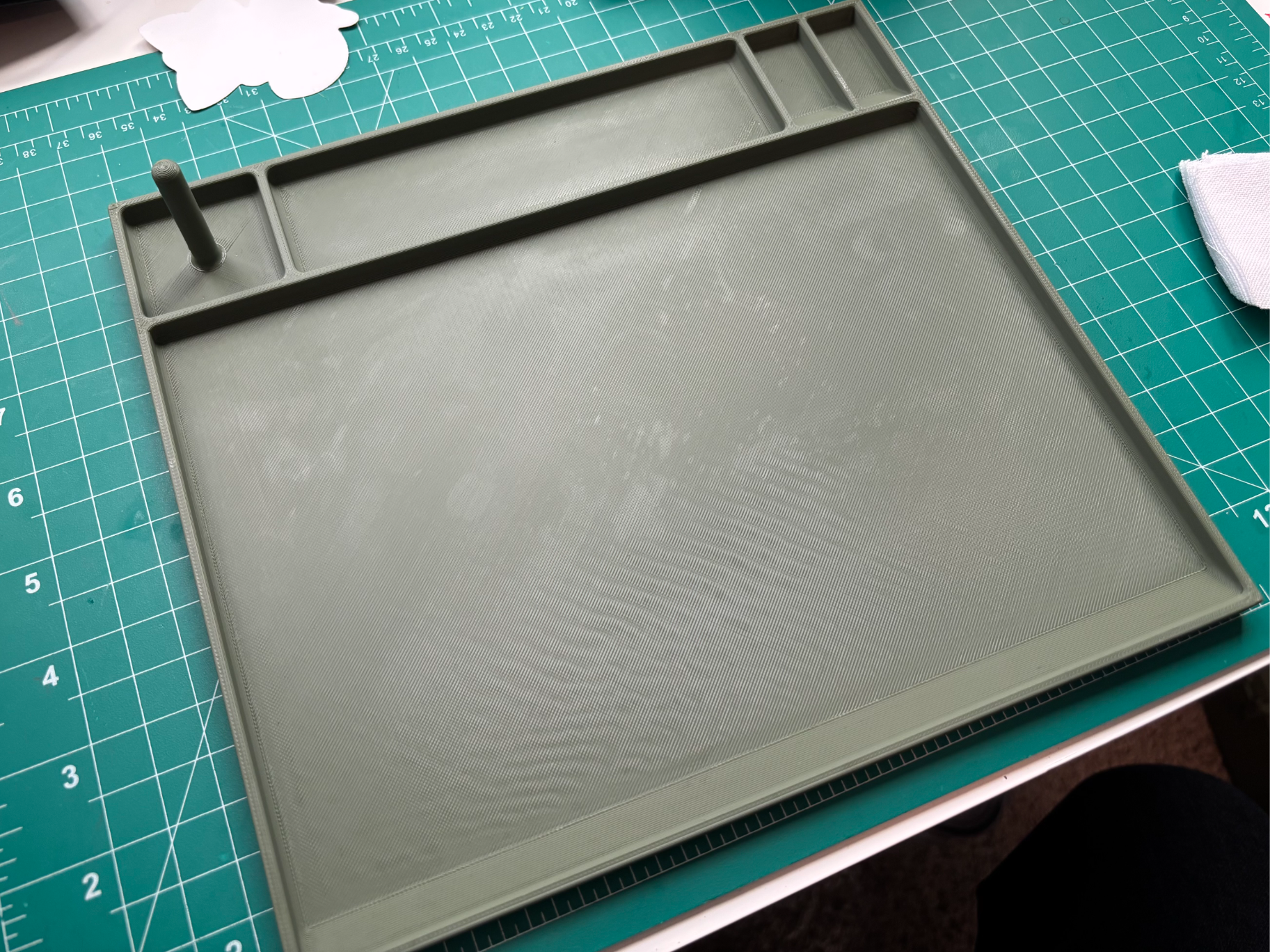 Handgun Cleaning Tray with Barrel Stand