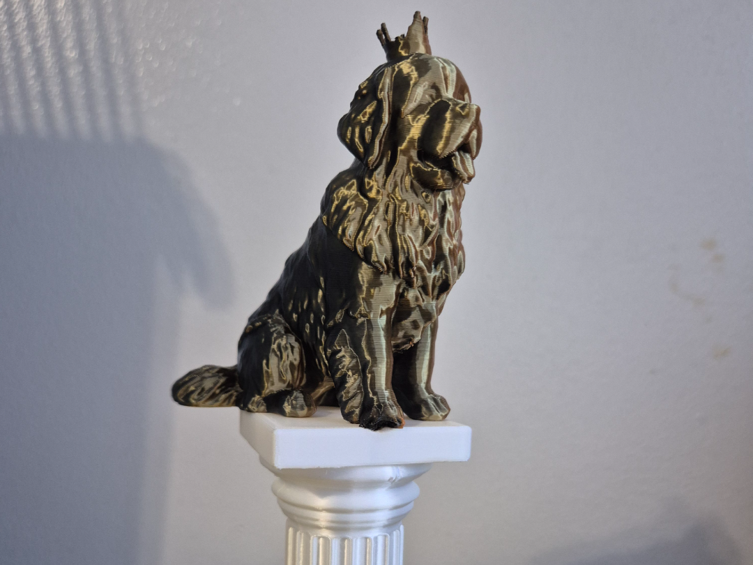 pillar with newfoundland