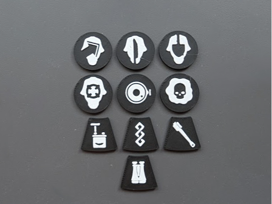 Kill Team Death Korps Tokens