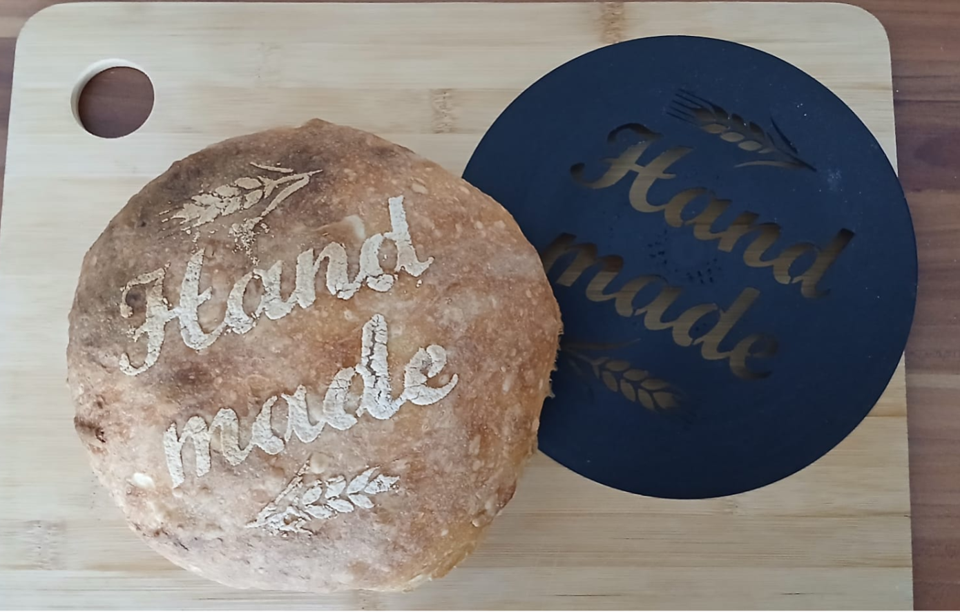 Bread template "Handmade"