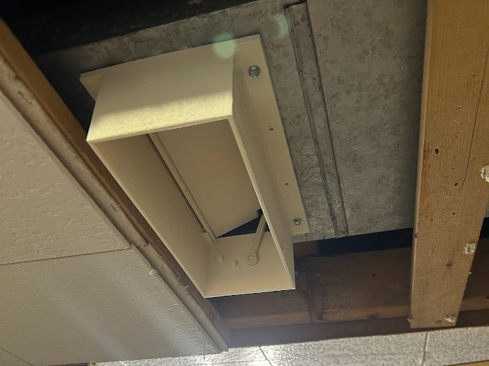 HVAC Rectangular Register Boot / Damper