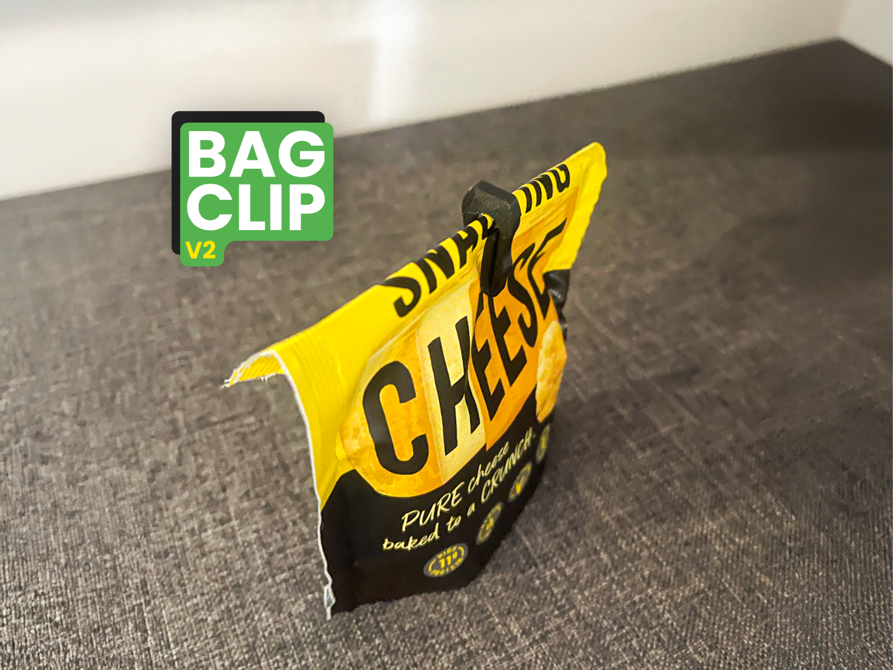 Ergonomic Bag Clip - 3 Sizes
