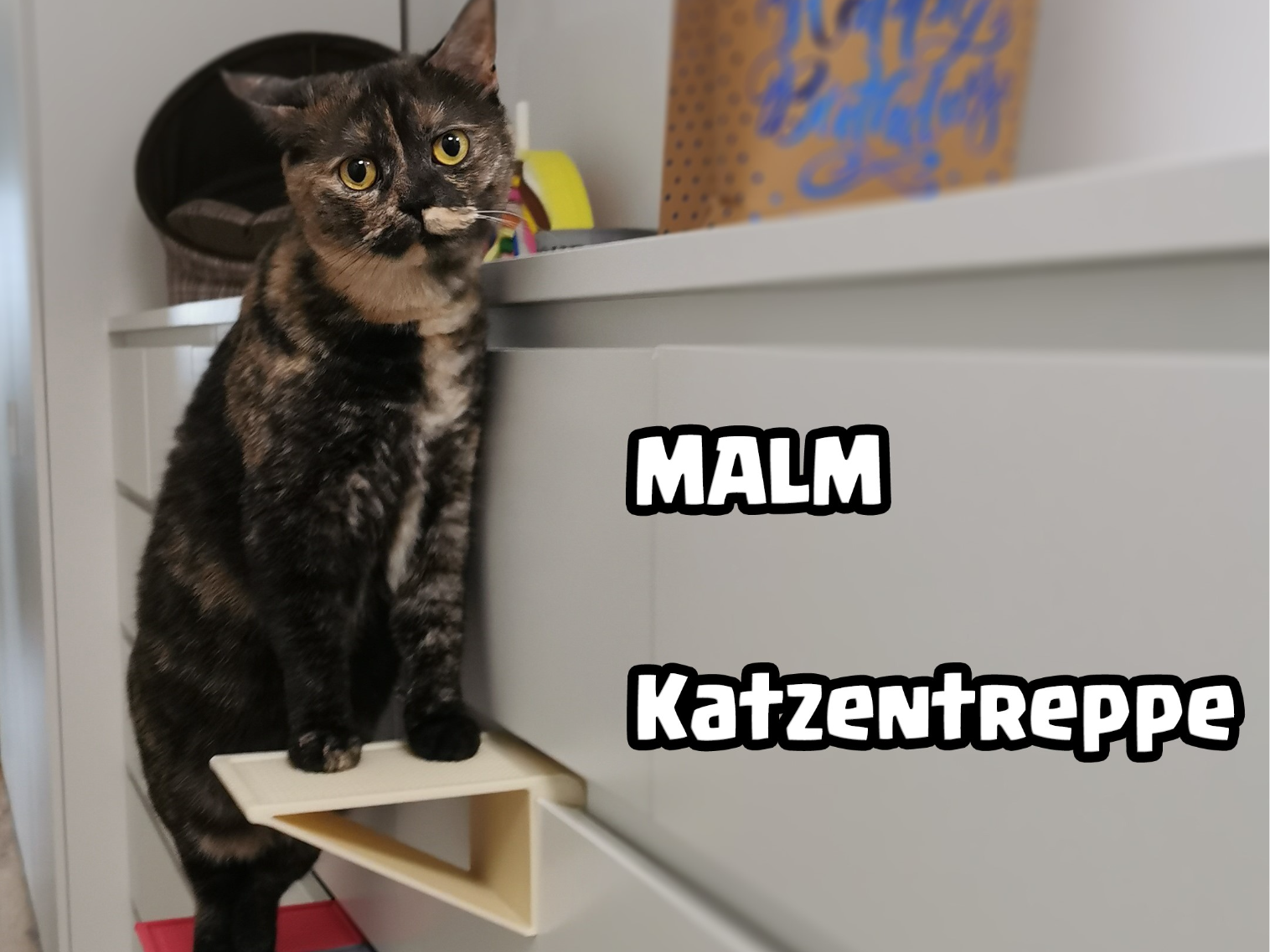 Katzentreppe kompatibel für Malm von Ikea