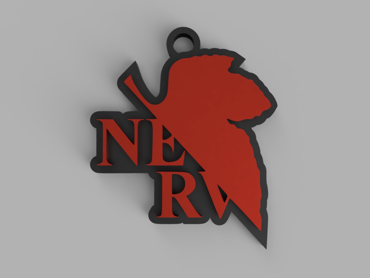 NERV | Neon Genesis Evangelion - Keychain
