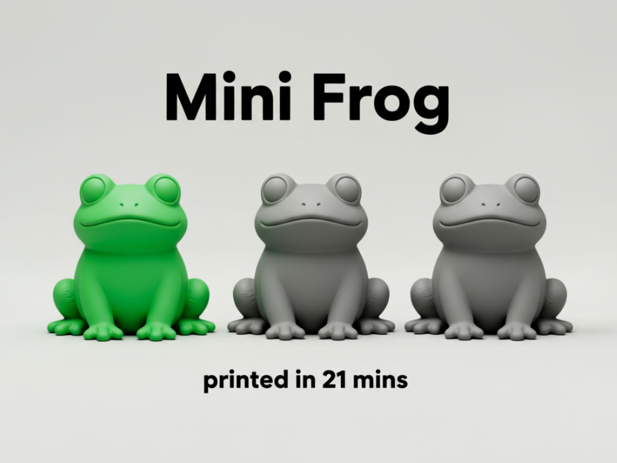 Mini Frog – Whimsical Amphibian Figure