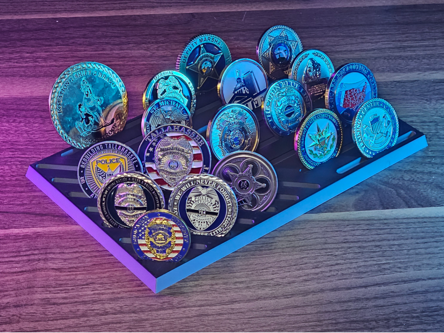 Modern Challenge Coin Holder