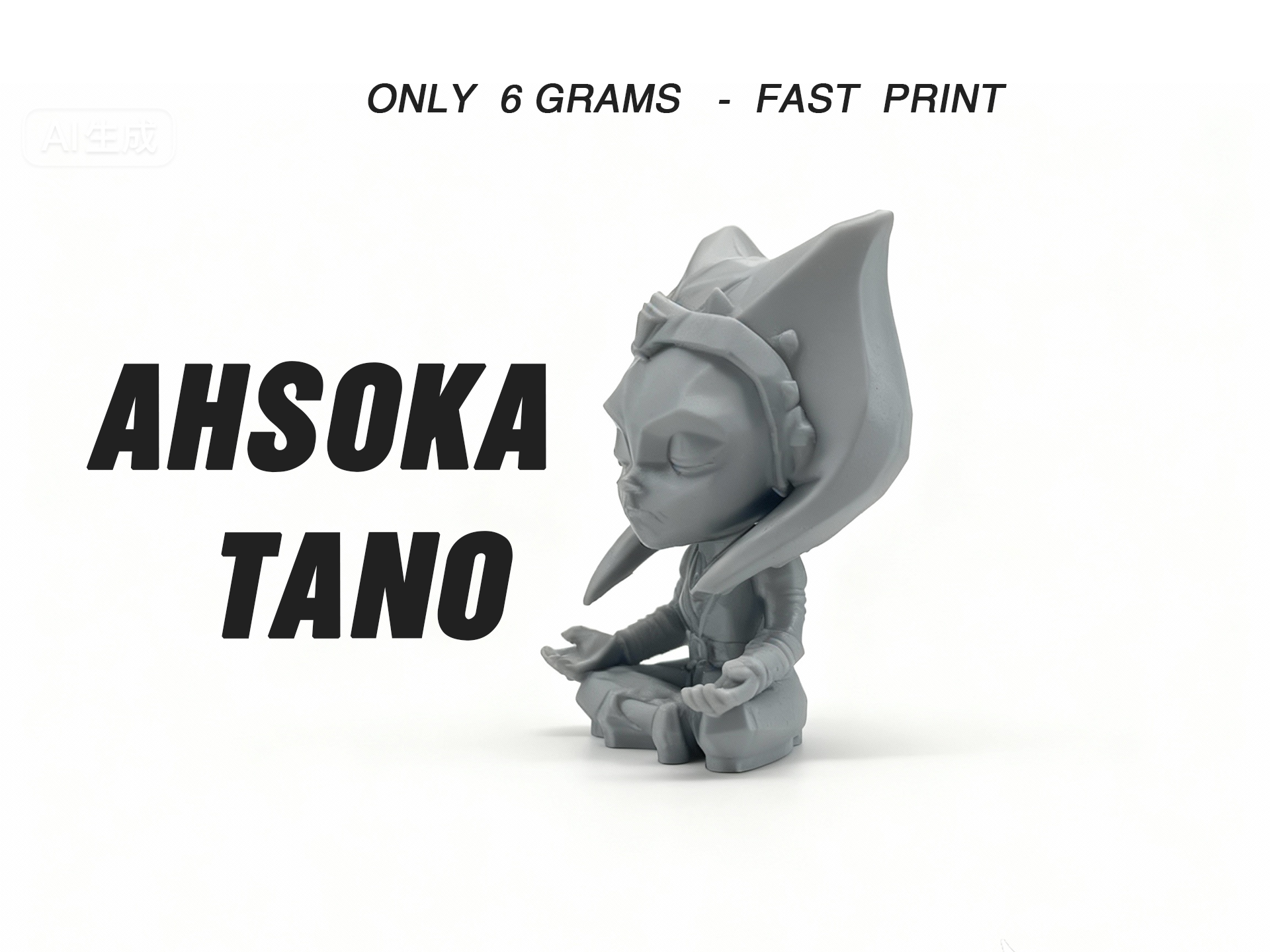 Mini Ahsoka Tano  Keychain