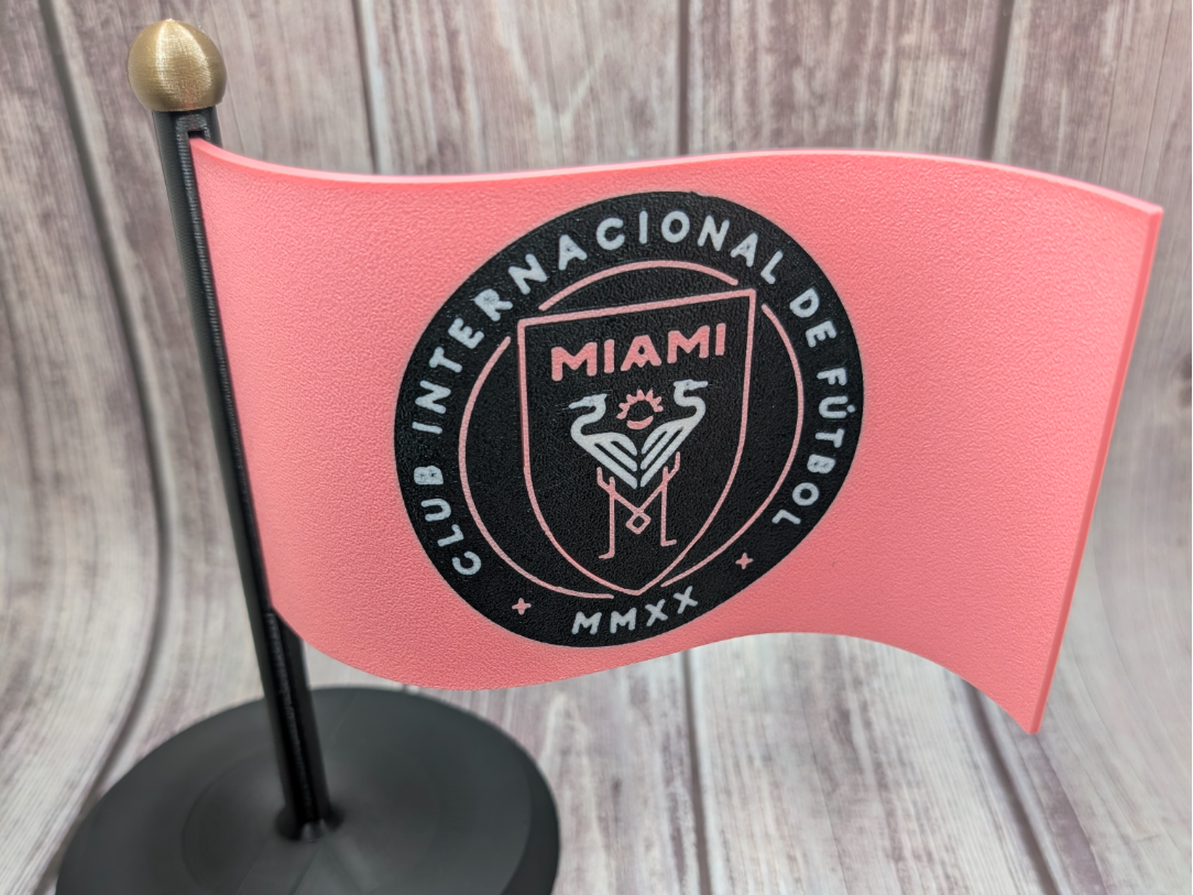 Inter Miami Flag / Plate