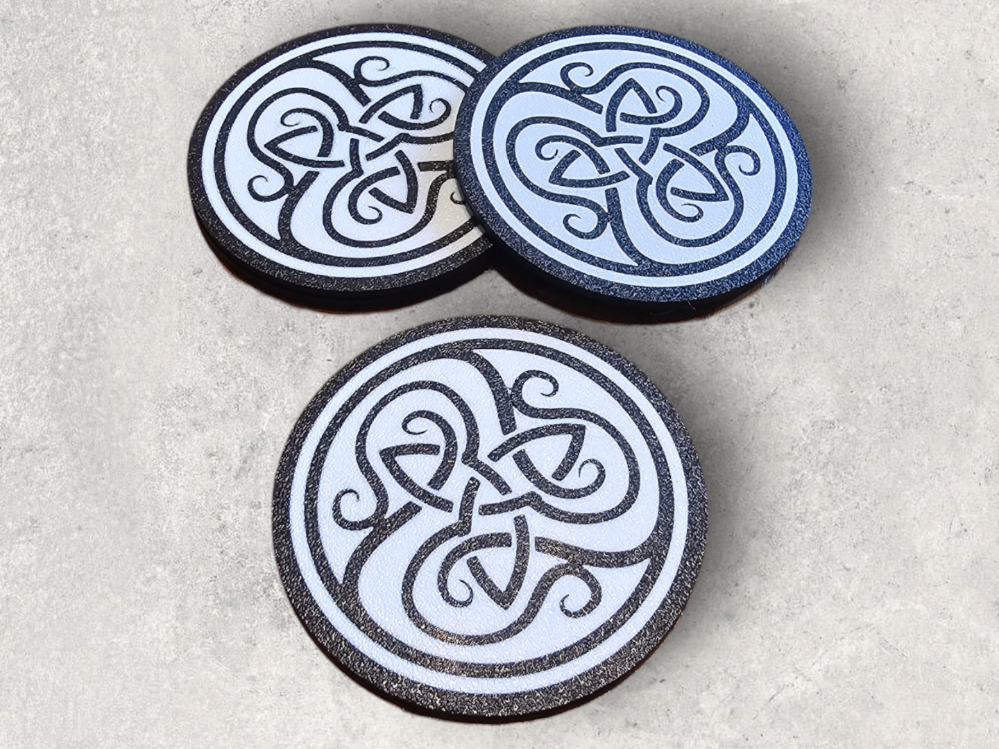 Celtic Knot Coasters - 2 Designs