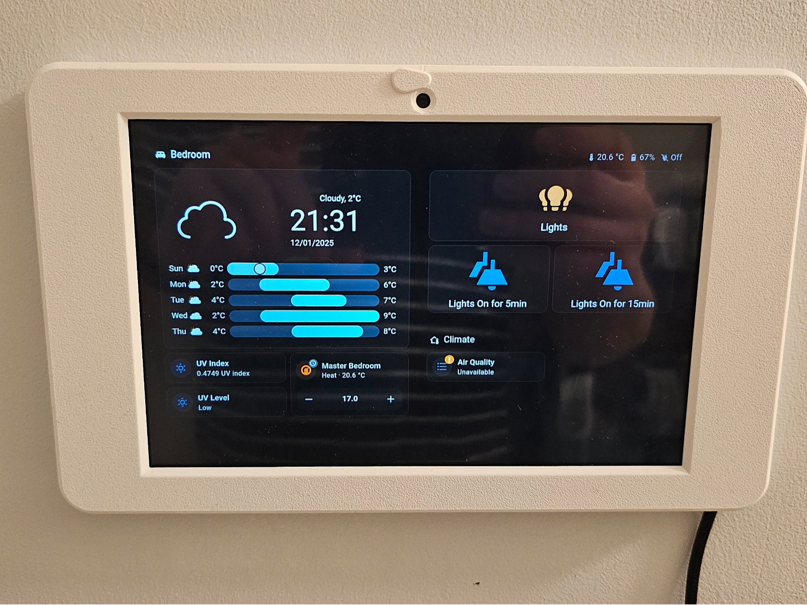 Amazon Fire HD 8 tablet (2024) wall mount