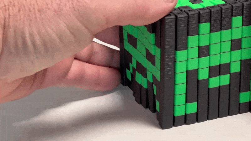 Flexigrid Invader Cube