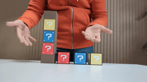 Super Mario Question Blocks Color Disorder Tube