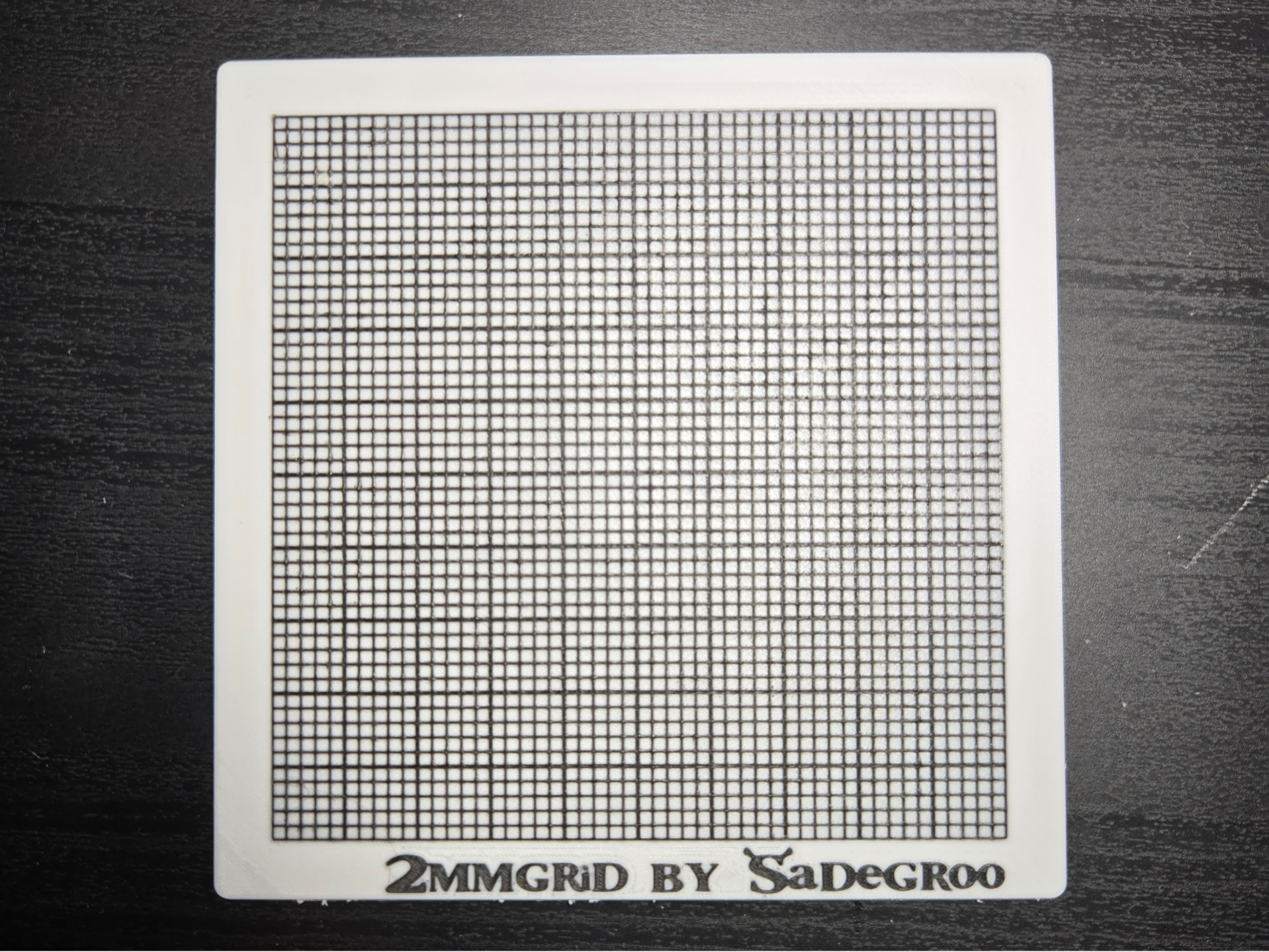 Two millimeter grid