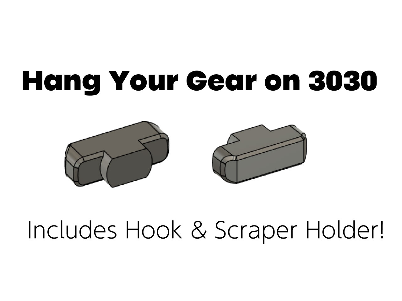 3030 frame T-Slot Slide Hook Base