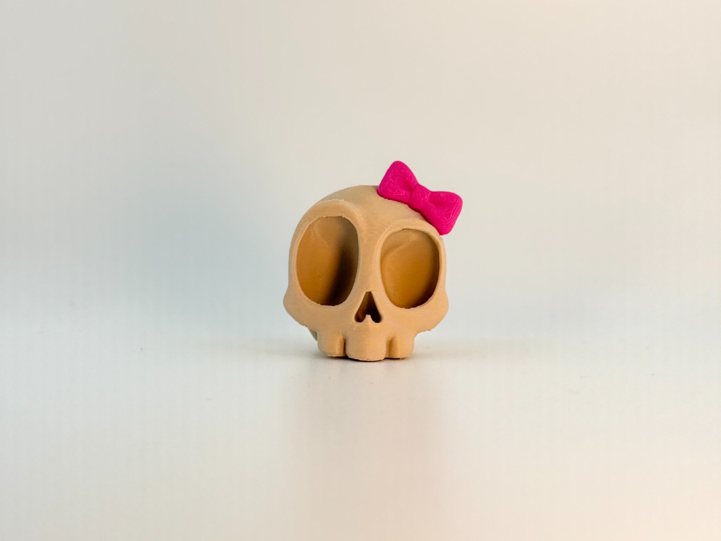Kawaii Skull With Bow