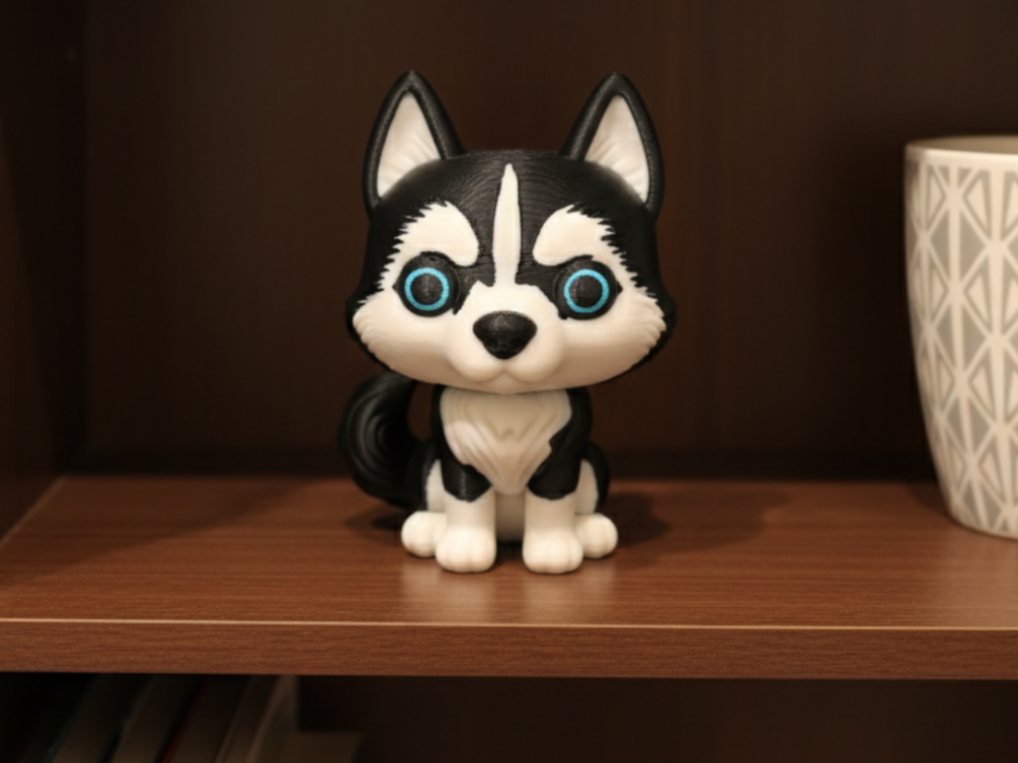 Funko Husky Dog Black/Grey