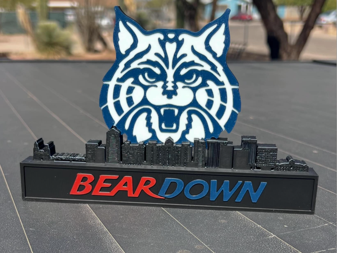 University of Arizona with  Skyline  BEAR DOWN