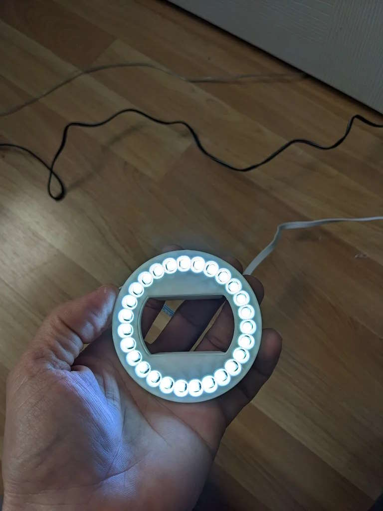 LED-Ring 27 LED for Logitech C920C922C930E Webcam