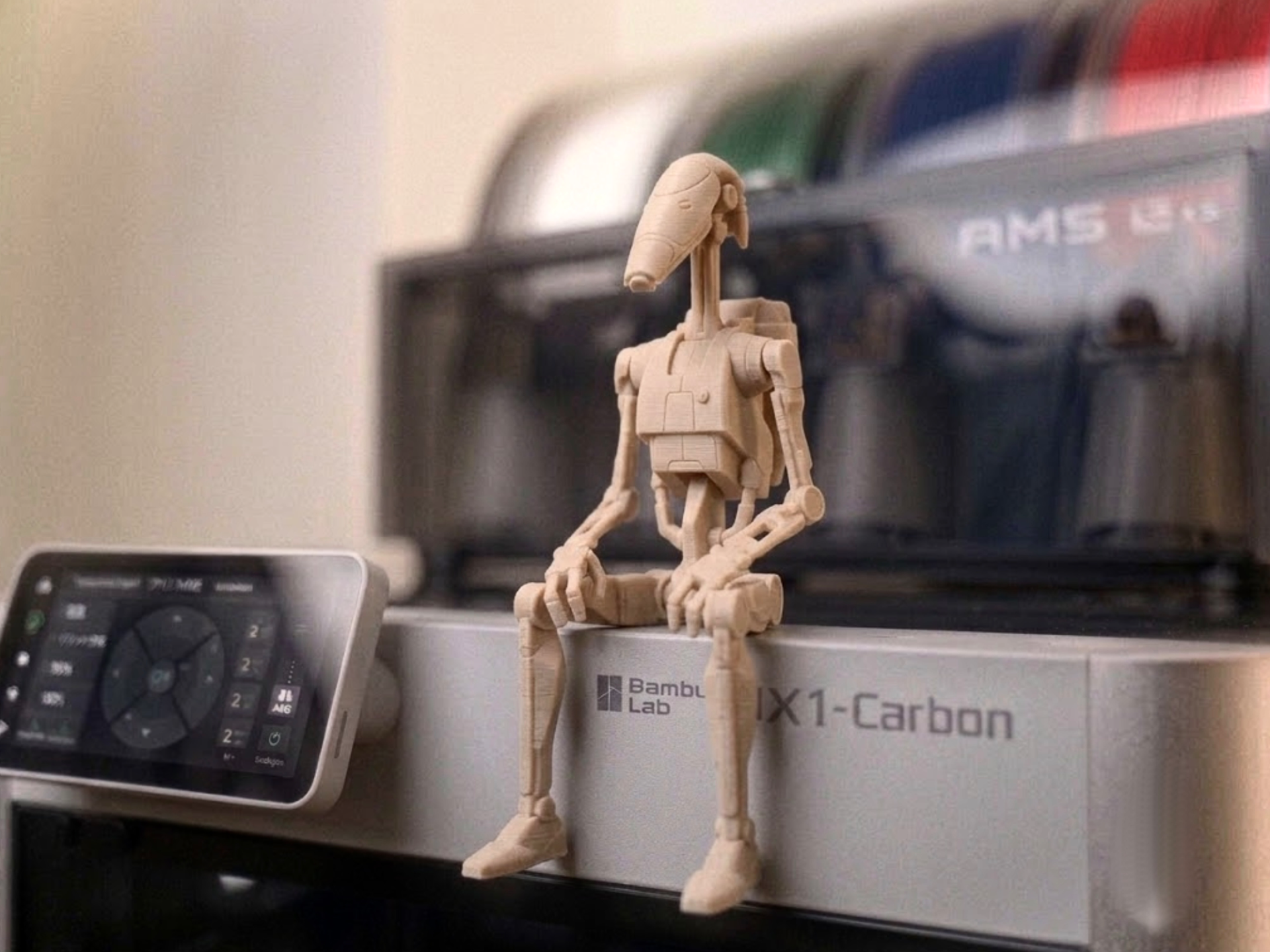 Sitting B1 battle droid