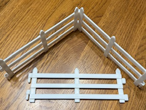 Toy Farm Fence