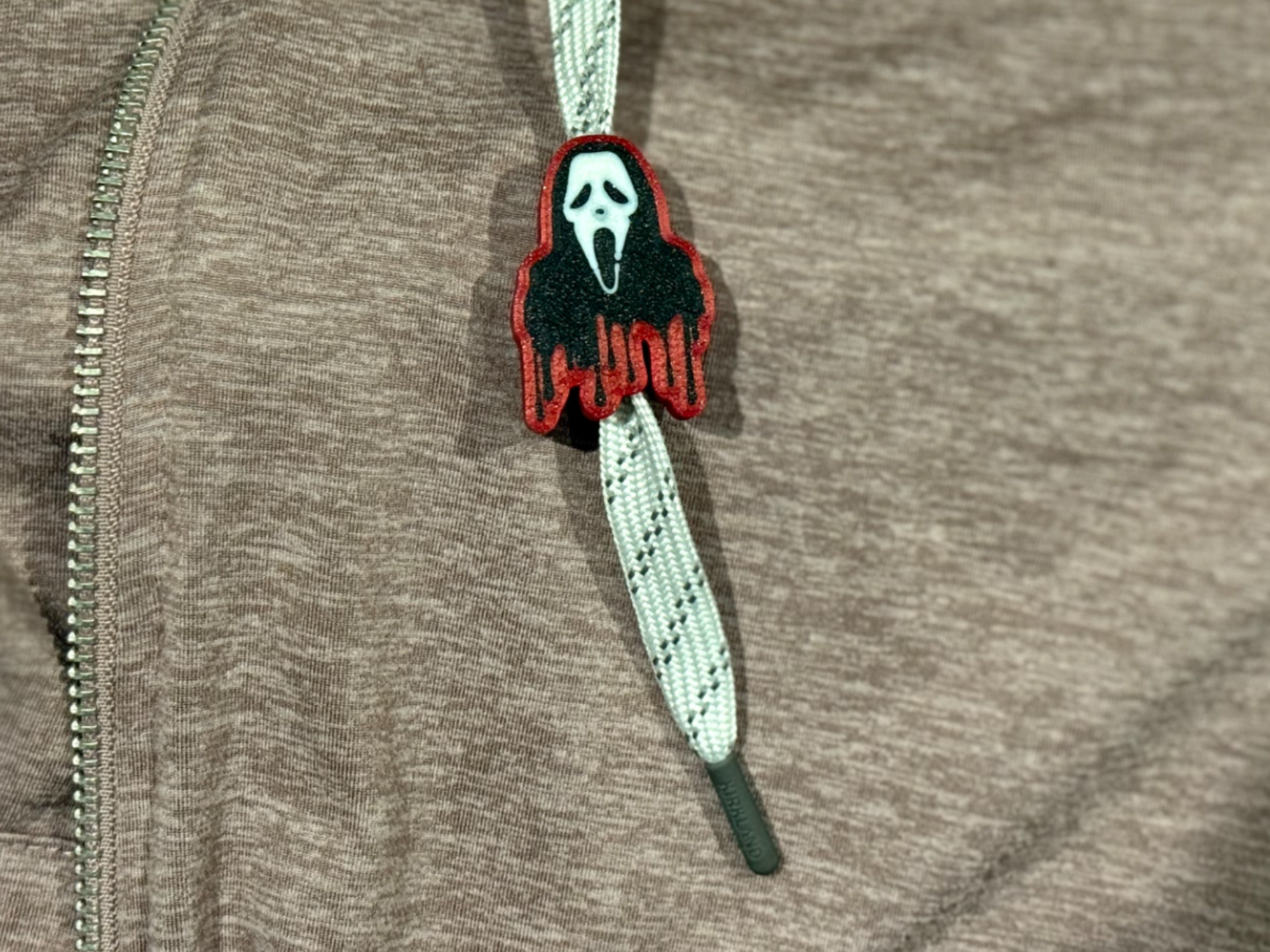 Ghostface - Scream Movie Drawstring Hoodie Beads