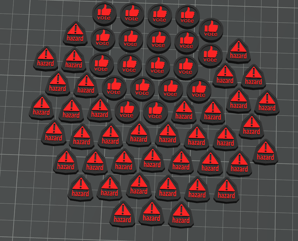 Gaslands Tokens and Templates