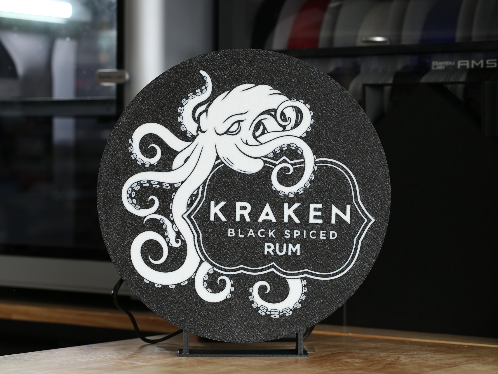 Kraken Rum Spirits LED Light Box
