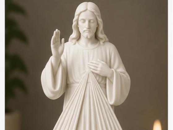 Divine Mercy Jesus Statue