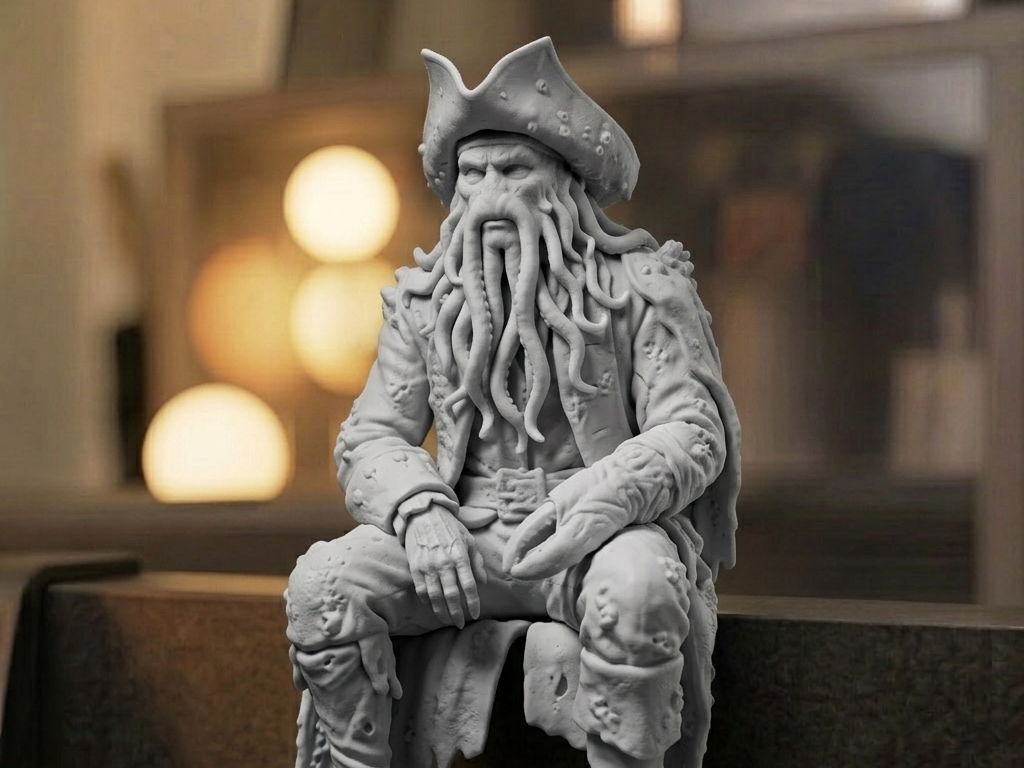 Davy Jones (Pirates of the Caribbean) Ledge Sitter