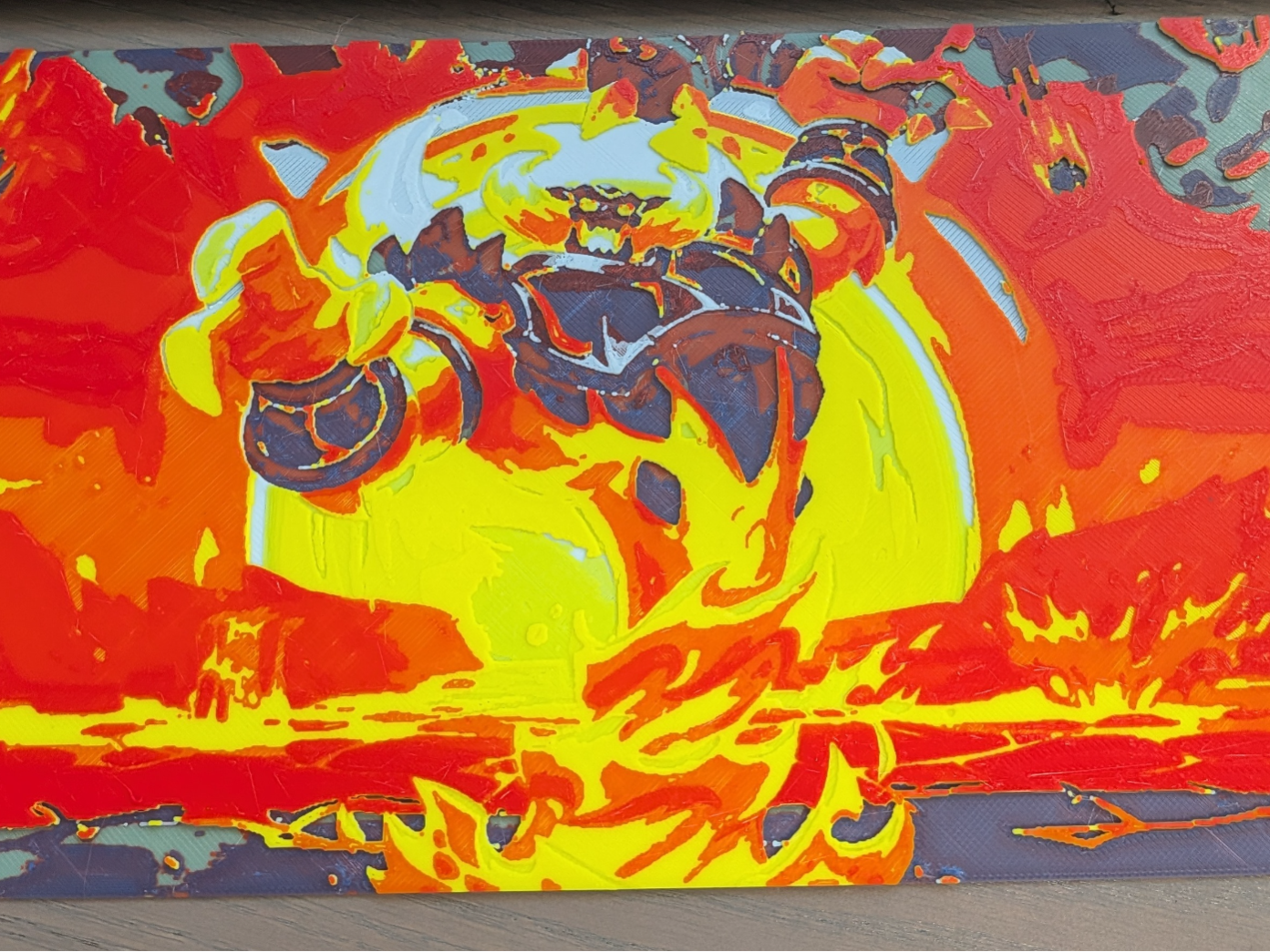 Ragnaros Warcraft Rumble HueForge
