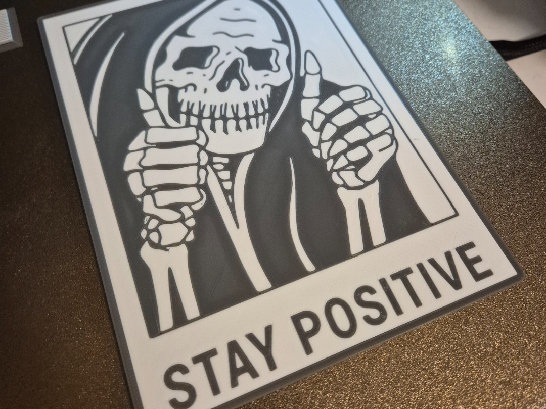 stay positive