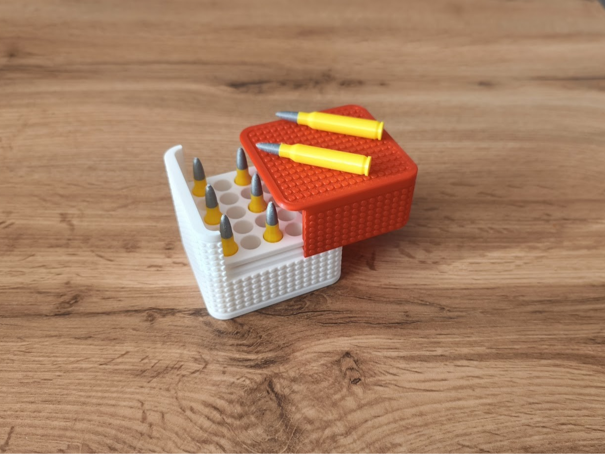 Ammo Box .223 REM/5.56 NATO 25 pcs -THE SLIDE OUT