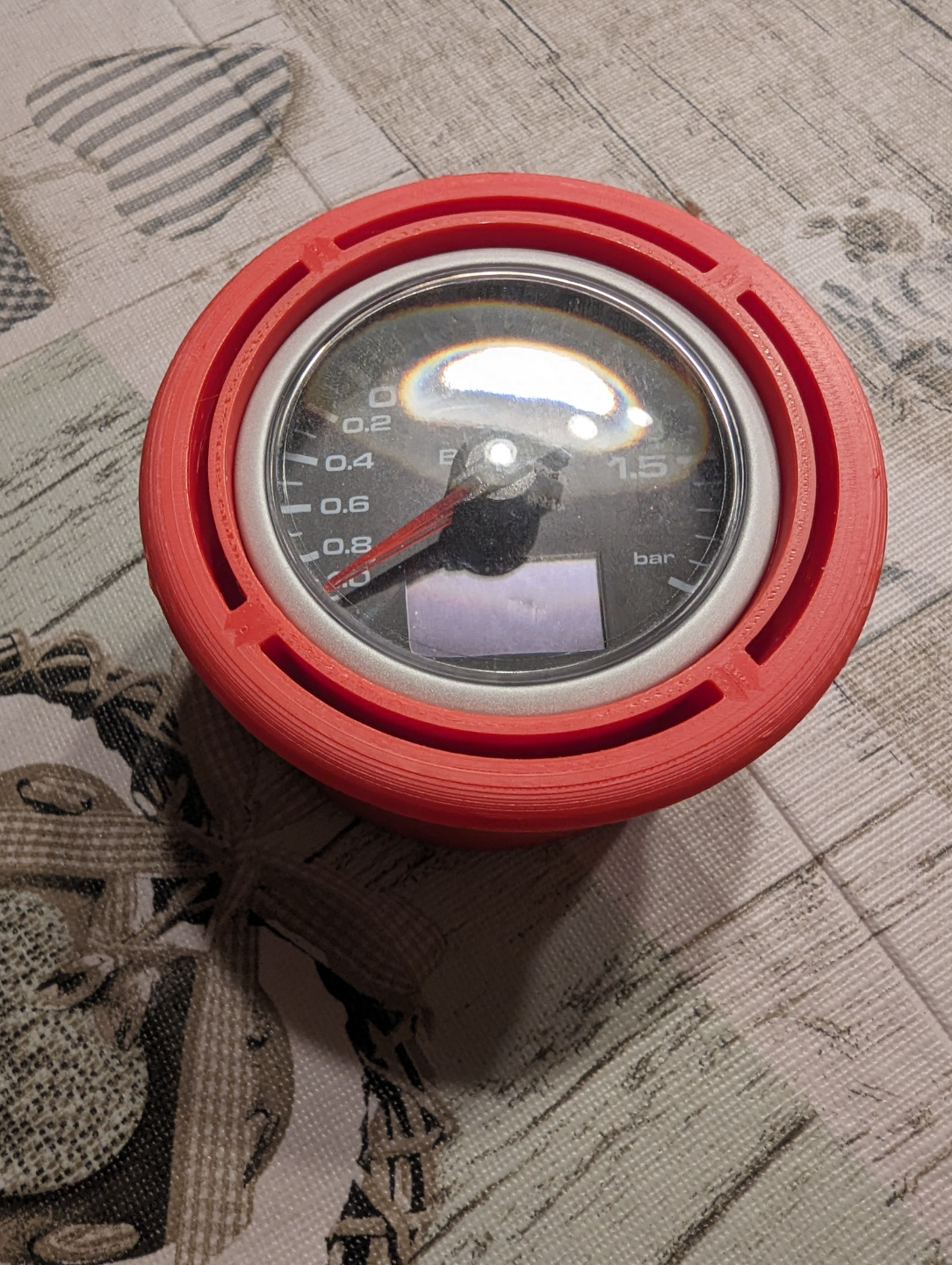 Fiat 124 Vent Boostgauge 60mm