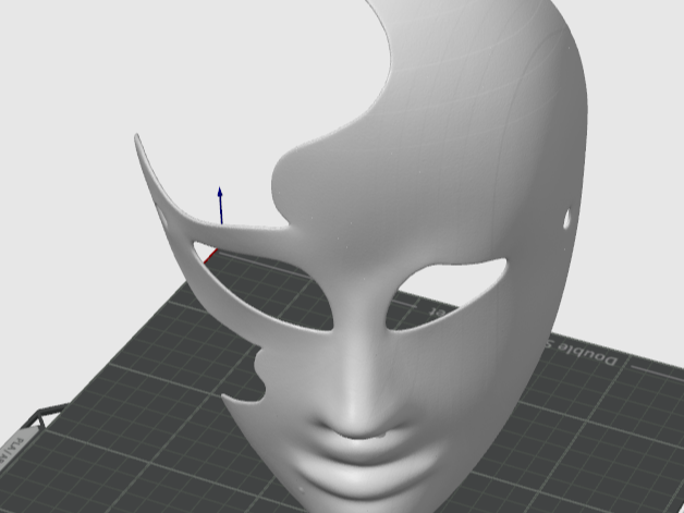 Mask Visage Venice Carnaval to paint