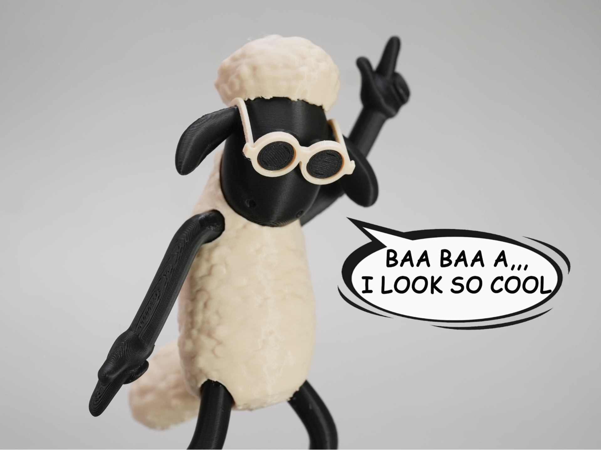 Shaun the Sheep – Baa Baa, I Look So Cool!