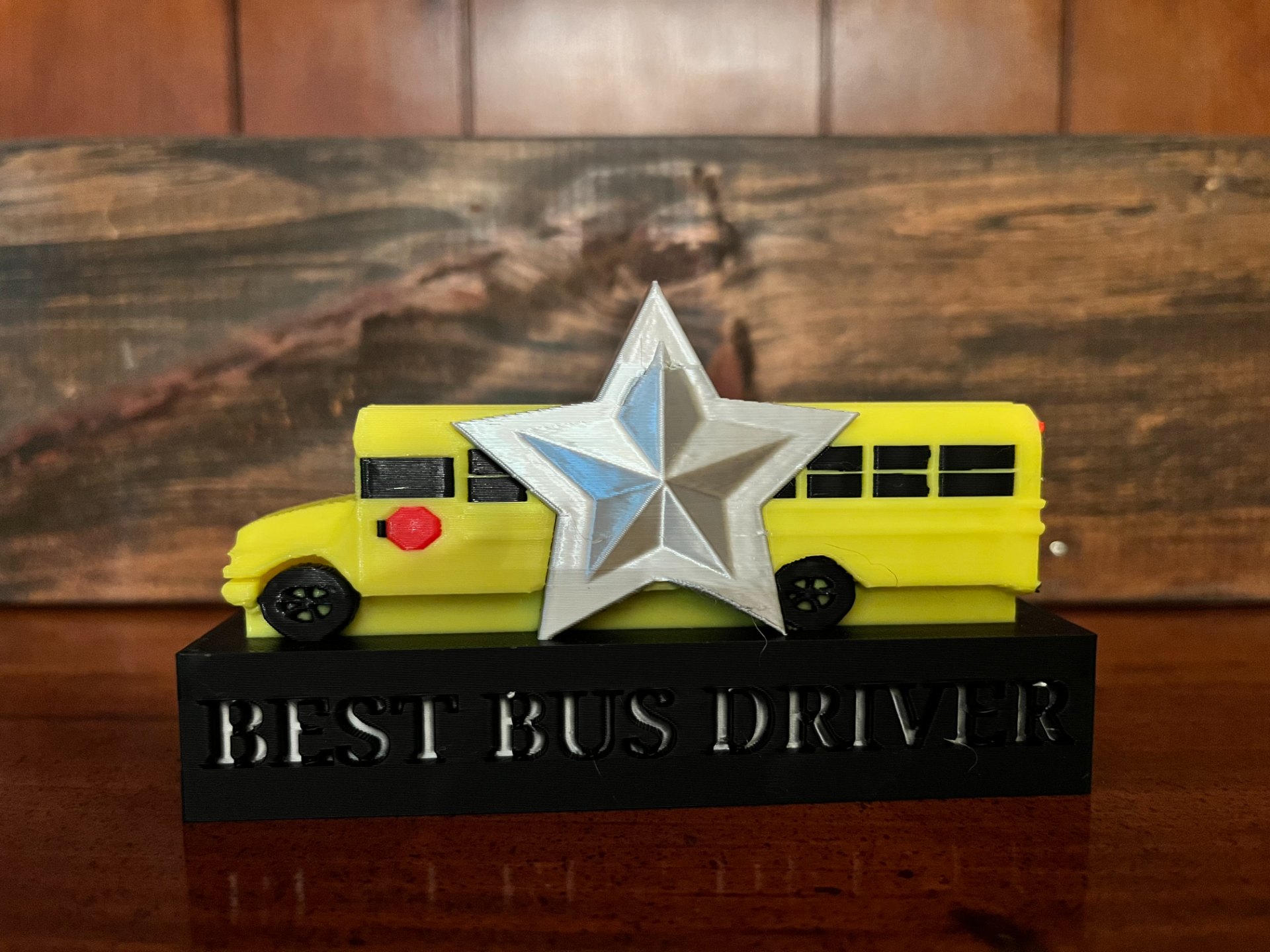 Best School Bus Driver Trophy Award Gift