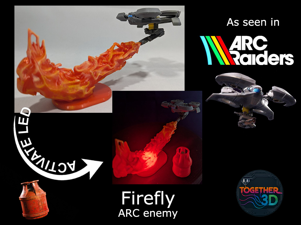 Firefly from ARC raiders - LED incorporated base