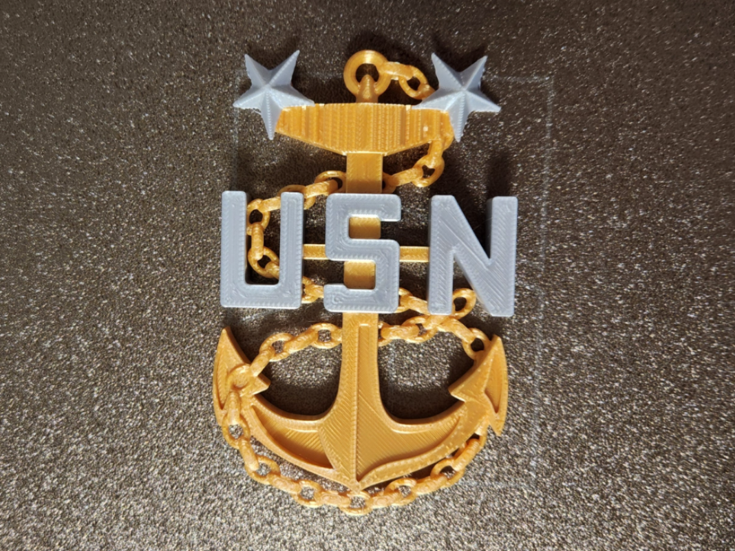 US NAVY MASTER CHIEF (MCPO) Anchor