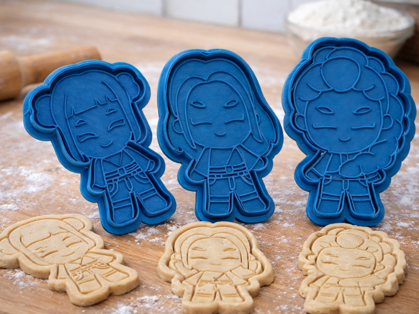 KPOP warriors Demon Hunters Pack Cookie cutter