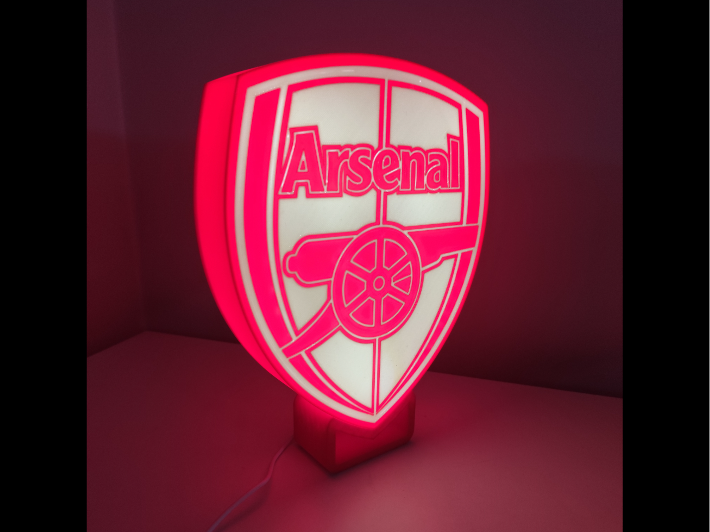 Light box/Lamp Arsenal FC