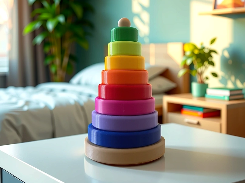 Stackable Rings Tower, Baby’s First Precision Game