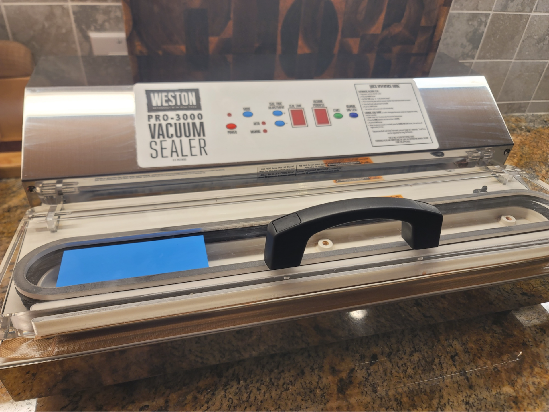 Spacer for Weston Pro 3000 Vacuum Sealer