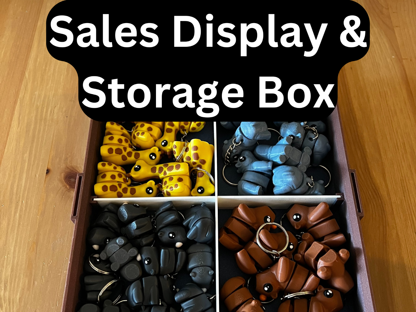 Sales Display & Storage Box