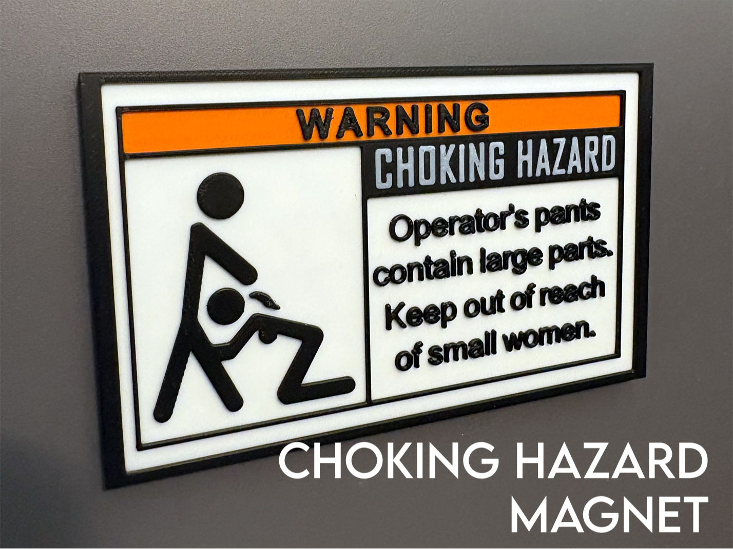 Choking Hazard Magnet