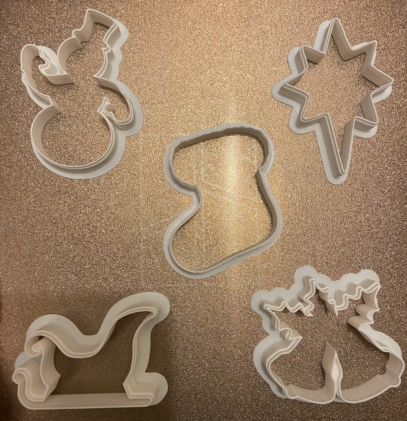 X5 Christmas Cookie Cutters