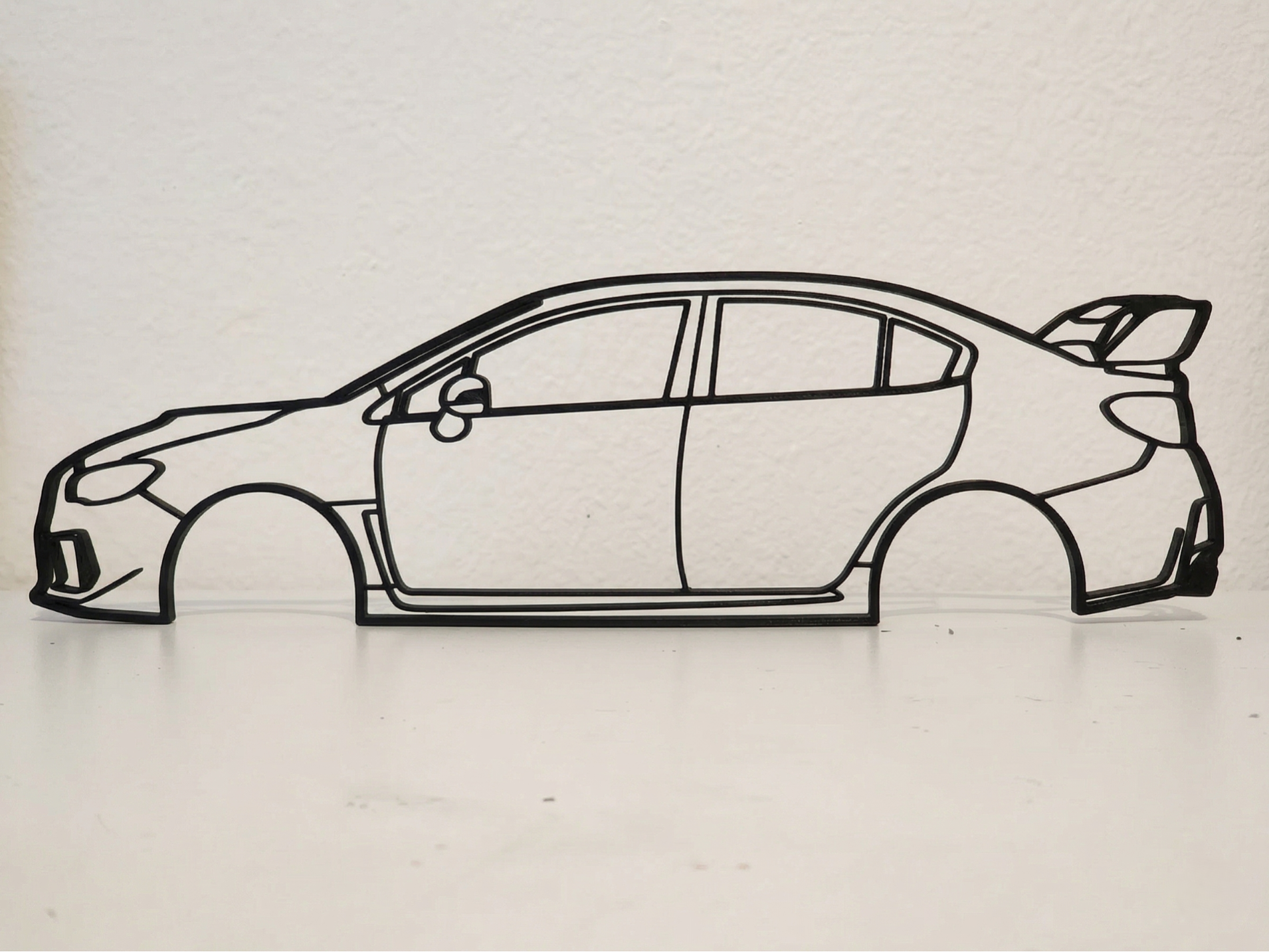 Subaru Impreza WRX STI VA Wall Art