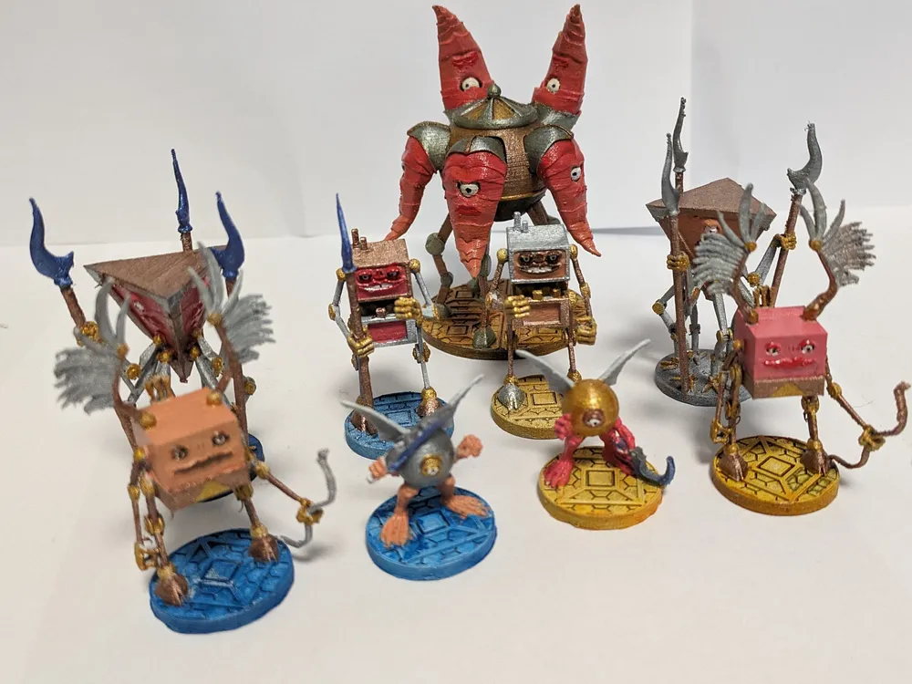 Modron collection dnd miniatures